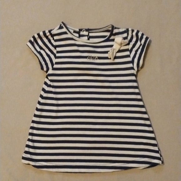 ELLEPI navy/ white chic dress 24 month - Picture 1 of 6